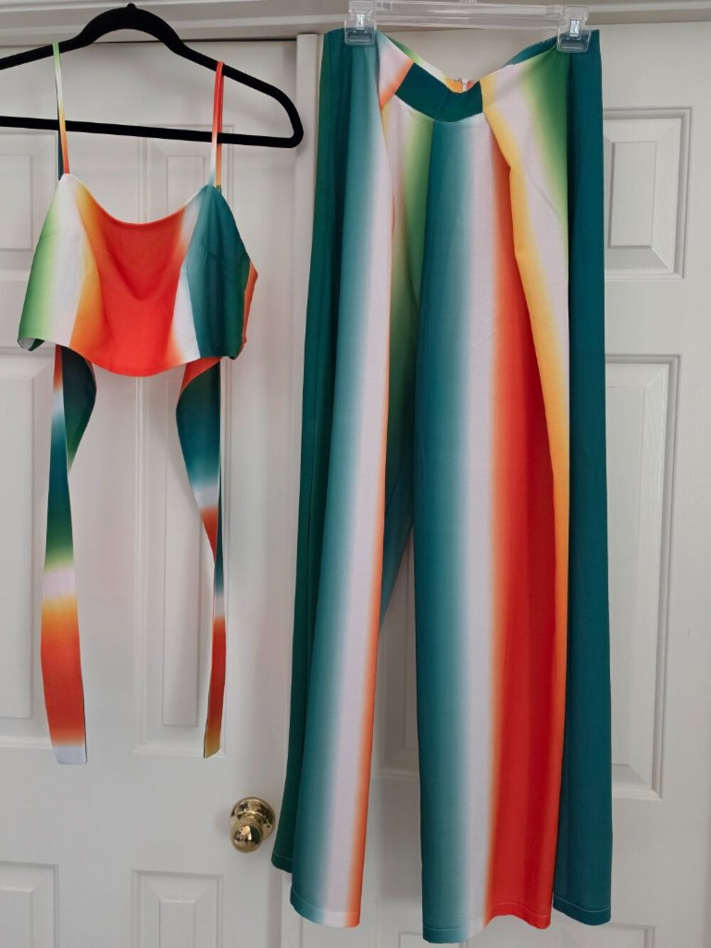Multi Color Pant Set - Picture 2 of 10